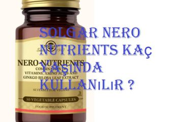 Solgar Nero Nutrients kaç yaşında kullanılır  Solgar Nero Nutrients kaç yaşında kullanılır ? nero kac yas 360x240