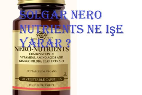 Solgar Nero nutrients ne işe yarar ?  Solgar Nero nutrients ne işe yarar ? nero ne ise yarar 480x320