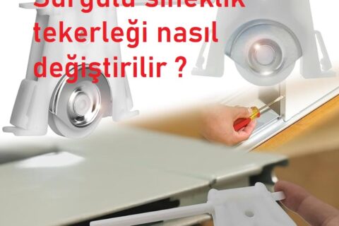 sürgülü sineklik tekerleği nasıl değiştirilir  Sürgülü sineklik tekerleği nasıl değiştirilir ? surgulu sineklik tekerlegi nasil degistirilir 480x320